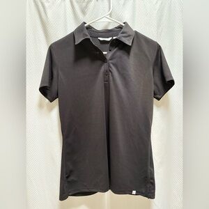 Lady Hagen WOMEN'S / M HAGEN PIQUE SHORT SLEEVE POLO BLACK